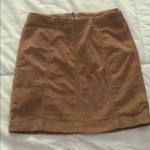 Free people mini skirt